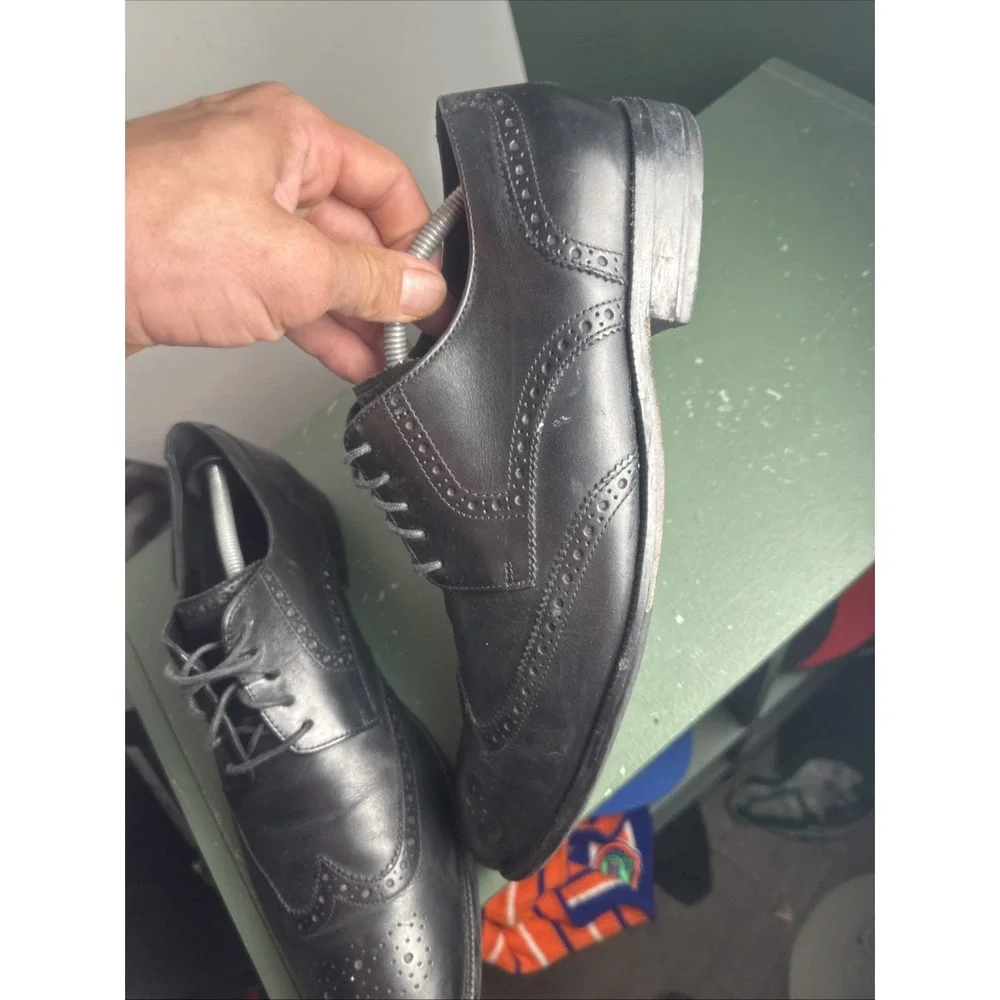 Cole Haan Original Grand OS Signature Wingtip Oxford Black Mens Size 12 M C24117
